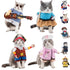 Cat Cosplay Suit for Cats Clothes Firecrackers Corsair Cowboy Cute Costumes Pirate Things Fancy Kitty Funny Dog Hat Accessories