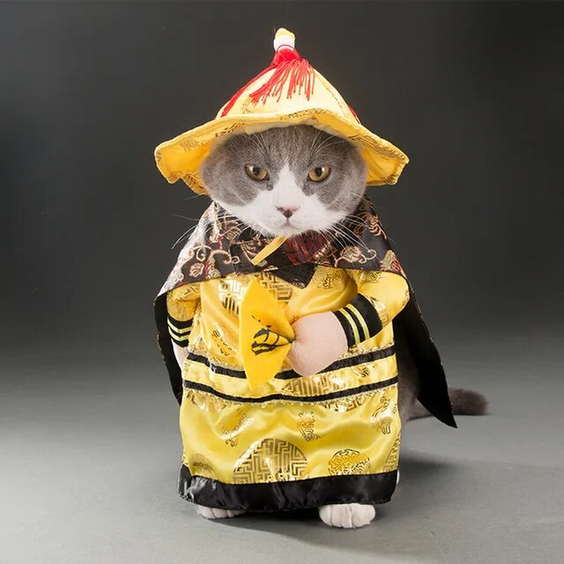 Cat Cosplay Suit for Cats Clothes Firecrackers Corsair Cowboy Cute Costumes Pirate Things Fancy Kitty Funny Dog Hat Accessories